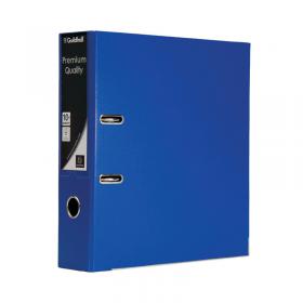 Exacompta Guildhall 80mm Lever Arch File A4 Blue (Pack of 10) 2222001Z GH25542