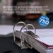 Exacompta Guildhall 80mm Lever Arch File A4 Blue (Pack of 10) 2222001Z GH25542
