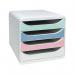 Exacompta Autentik Big Box Drawer Set Assorted 310303D GH31030