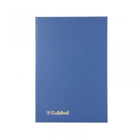 Exacompta Guildhall Account Book 80 Pages 3 Cash Columns 31/3 1015 GH313