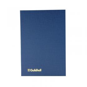 Exacompta Guildhall Account Book 80 Pages 4 Cash Columns 31/4 1016 GH314