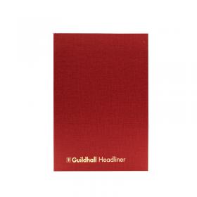 Exacompta Guildhall Headliner 6 Cash Column Account Book 386 1147 GH386