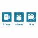 Exacompta Safe Contact Credit Card Receipt Roll 57mmx40mmx18m (Pack of 20) 40951E GH40951