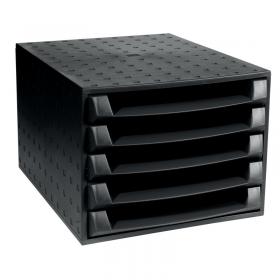 Forever 5 Drawer Set Black 221014D GH42261