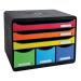Exacompta Iderama Store Box Maxi 6 Drawer Set Harlequin 306798D