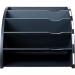 Exacompta Corner Ergonomic Sorter 5 Compartments Black 393714D GH42452