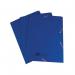 Exacompta Europa Portfolio File A4 Dark Blue (Pack of 10) 55502SE GH4755