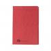 Europa Square Cut Folder 300 micron Foolscap Red (Pack of 50) 4828 GH4828