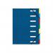 Exacompta Harmonika 7-Part File A4 Blue 55072E GH55072
