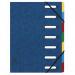 Exacompta Harmonika 7-Part File A4 Blue 55072E GH55072