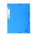 Exacompta Clean Safe Elasticated Folders A4 (Pack of 5) 56122E
