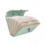Exacompta Autentik Expanding Multipart Filing Box A4 Assorted 56339E GH56339