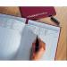 The picture shows a Guildhall Accounts & Analysis book by Exacompta Guildhall. The book measures 298x305mm and has a Headliner design on the cover. It contains 80 pages and is labeled with the product code 5827 1383 GH5827.