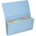 Exacompta Aquarel Expanding Pocket Organiser 26x13cm Assorted (Pack of 4) 58660E GH58660