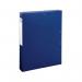 Exacompta Bee Blue Box File 40mm Spine PP A4 Assorted (Pack of 8) 59140E GH59140