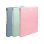 Exacompta Autentik Filing Box 40mm Spine A4 Assorted 59339E GH59339