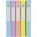 Exacompta Aquarel Exabox 40mm Box File Glossy Card A4 Assorted (Pack of 8) 59560E GH59560
