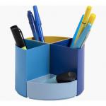 Exacompta Bee Blue The Quarter Desk Tidy Recycled Assorted (Pack of 3) GH68202