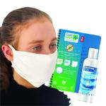 Clean Safe A5 Notebook FOC Antibac Hand Gel 100ml & Mask GH811516 GH811516