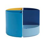 Exacompta Bee Blue The Quarter Desk Tidy Recycled Assorted 68202D EA GH82026