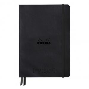 Photos - Notebook Clairefontaine Rhodiarama Creation Dot Goalbook A5 Black 194440C 