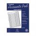 Exacompta Guildhall 2-Column Cash Account Pad A4 1587 GHGP2