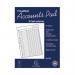 Exacompta Guildhall Account Pad 6 Cash Column A4 GP6Z GHGP6