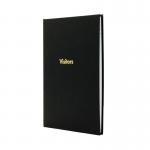 Exacompta Guildhall Company Visitors Book 160 Pages Black 1809 GHT253