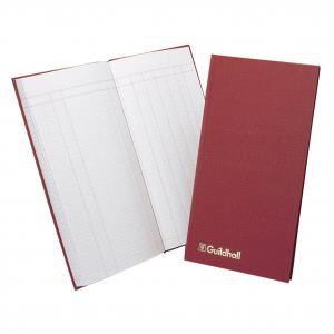 Exacompta Guildhall Casebound Petty Cash Book 298x152mm T272 1810