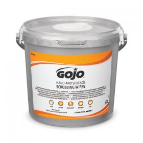 Gojo Hand Surface Scrubbing Wipes Bucket (Pack of 70) 9681-06-EEU GJ29301