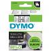 Dymo 40913 D1 9mm x 7m Black on White Tape 10070J