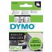 Dymo 40913 D1 9mm x 7m Black on White Tape 10070J
