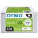 Dymo 40913 D1 9mm x 7m Black on White Tape 10070J