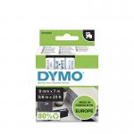 Dymo 40914 D1 9mm x 7m Blue on White Tape 10071J