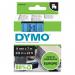 Dymo 40916 D1 9mm x 7m Black on Blue Tape 10073J