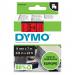 Dymo 40917 D1 9mm x 7m Black on Red Tape 10074J