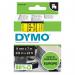 Dymo 40918 D1 9mm x 7m Black on Yellow Tape 10075J