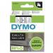 Dymo 43610 D1 6mm x 7m Black on Clear Tape 10080J