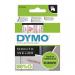 Dymo 45012 D1 12mm x 7m Red on Clear Tape 10085J