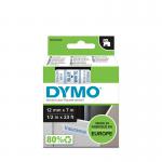 Dymo 45014 D1 12mm x 7m Blue on White Tape 10087J