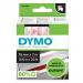 Dymo 45805 19mm x 7m Red on White Tape 10102J