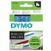 Dymo 45806 19mm x 7m Black on Blue Tape 10103J