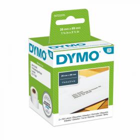 Dymo 99010 Standard Address Label Black On White Box of 2 rolls 10177J