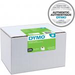 Dymo 99012 36mm x 89mm Large Address Labels Black on White Box of 2 Rolls 10179J