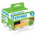 Dymo 99013 36mm x 89mm Address Labels Black On Clear 10180J