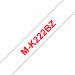 Brother MK222BZ Red on White 8M x 9mm Plastic Tape 12640J