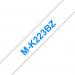 Brother MK223BZ Blue on White 8M x 9mm Plastic Tape 12641J