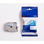 Brother MK233BZ Blue on White 8M x 12mm Plastic Tape 12645J