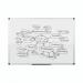 Bi-Office Maya Melamine Aluminium Framed Dry-wipe Board 2400x1200mm 26666J