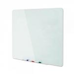 Bi-Office Magnetic Glass Memo Board 1200x900mm